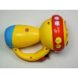 Замена корпуса батарейного фонаря VTech Spin and Learn